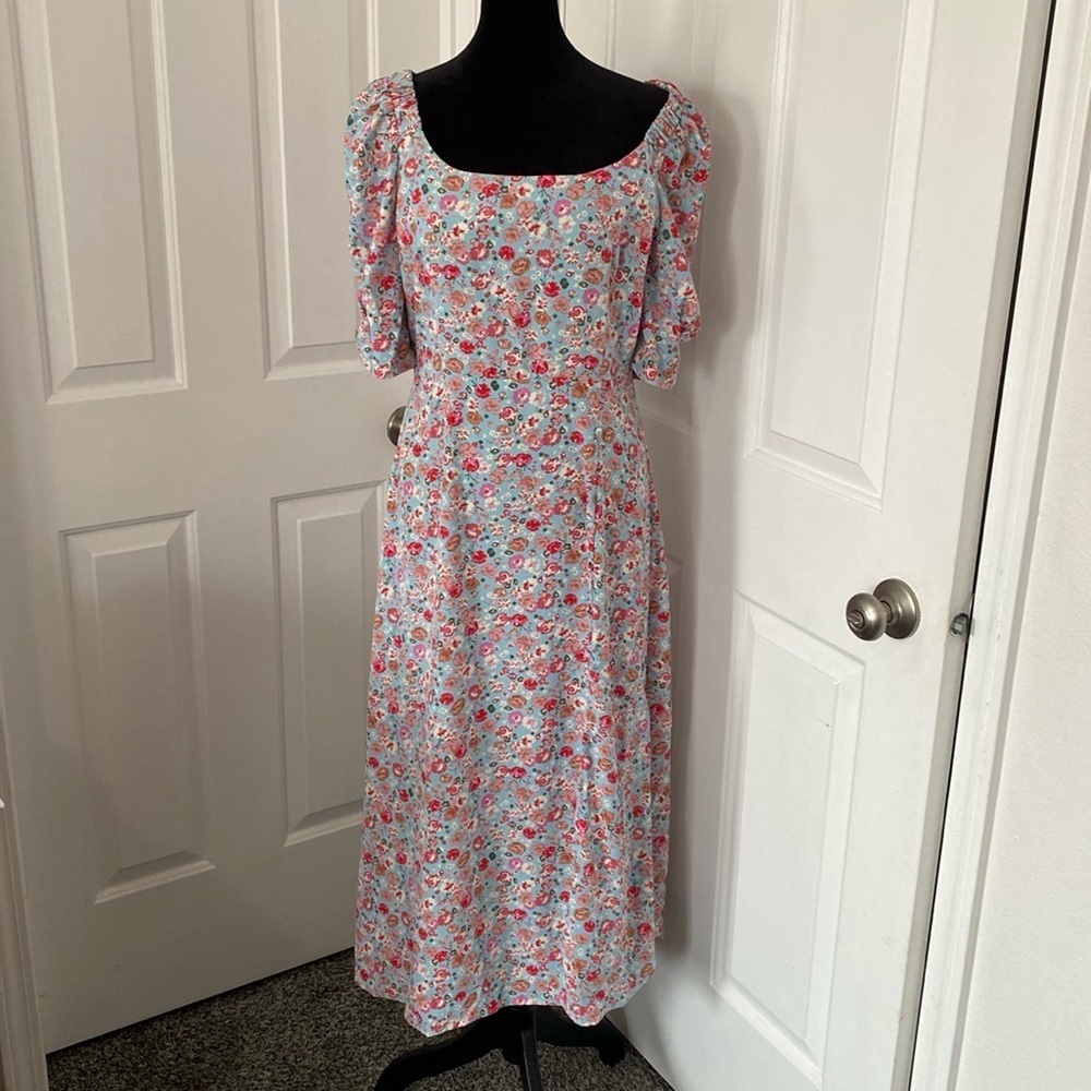 WDMYS NWT cottagecore floral tea dress.